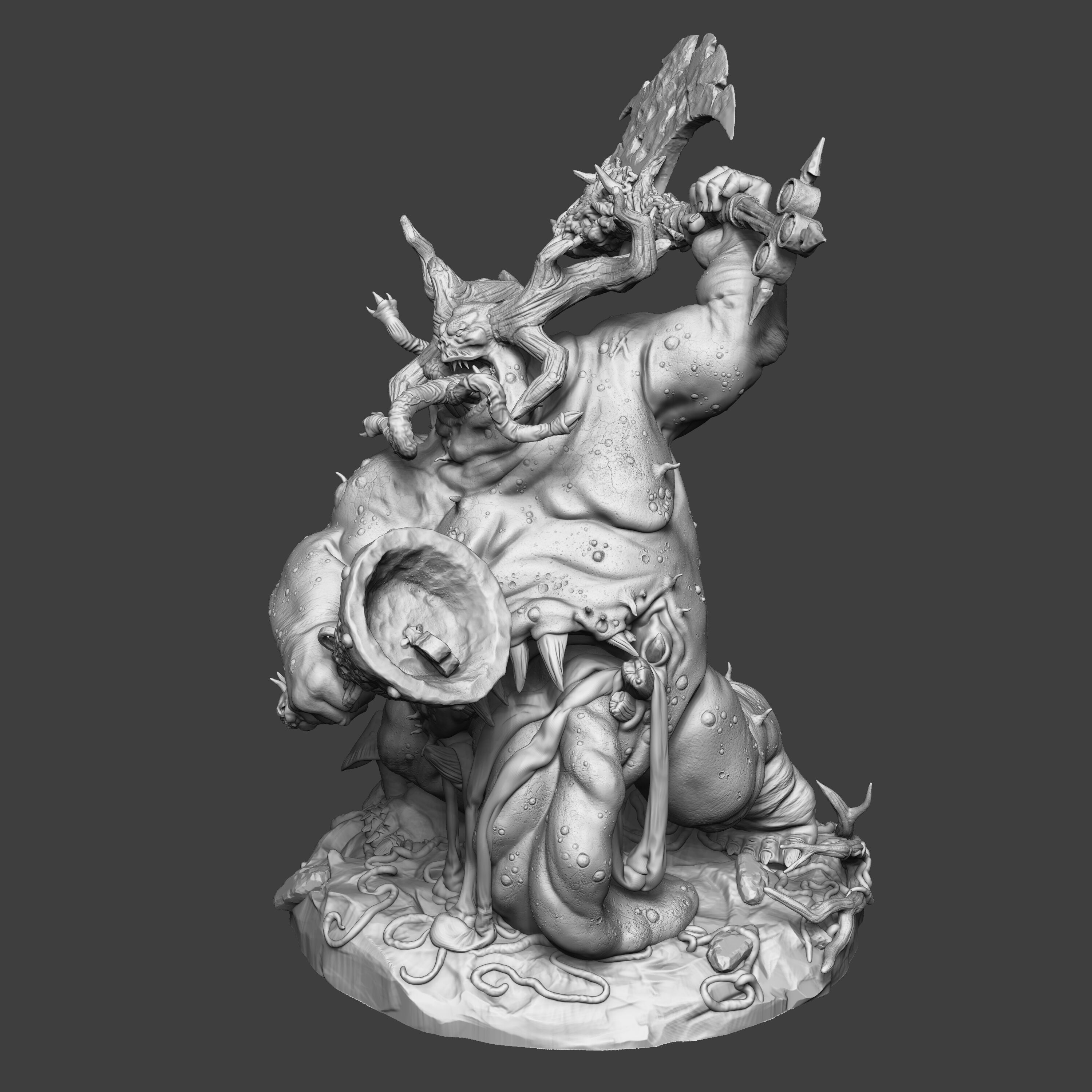 Rotfather Plague Demon 3D print model_4