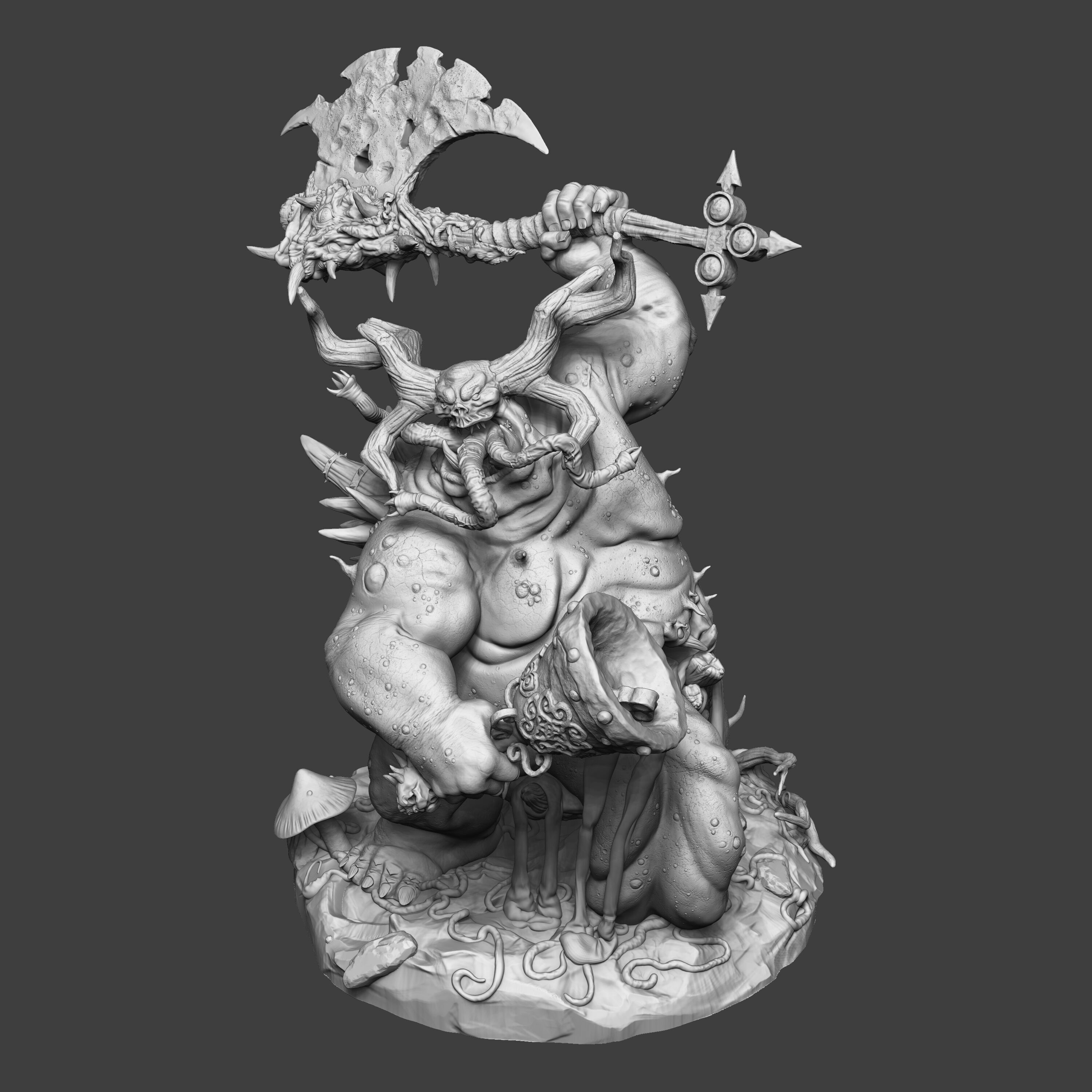 Rotfather Plague Demon 3D print model_3
