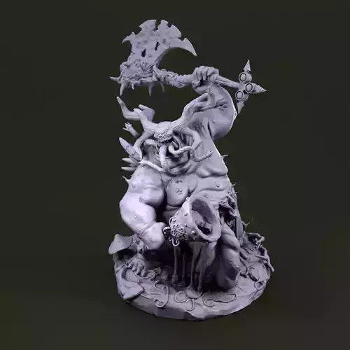 Rotfather Plague Demon 3D print model