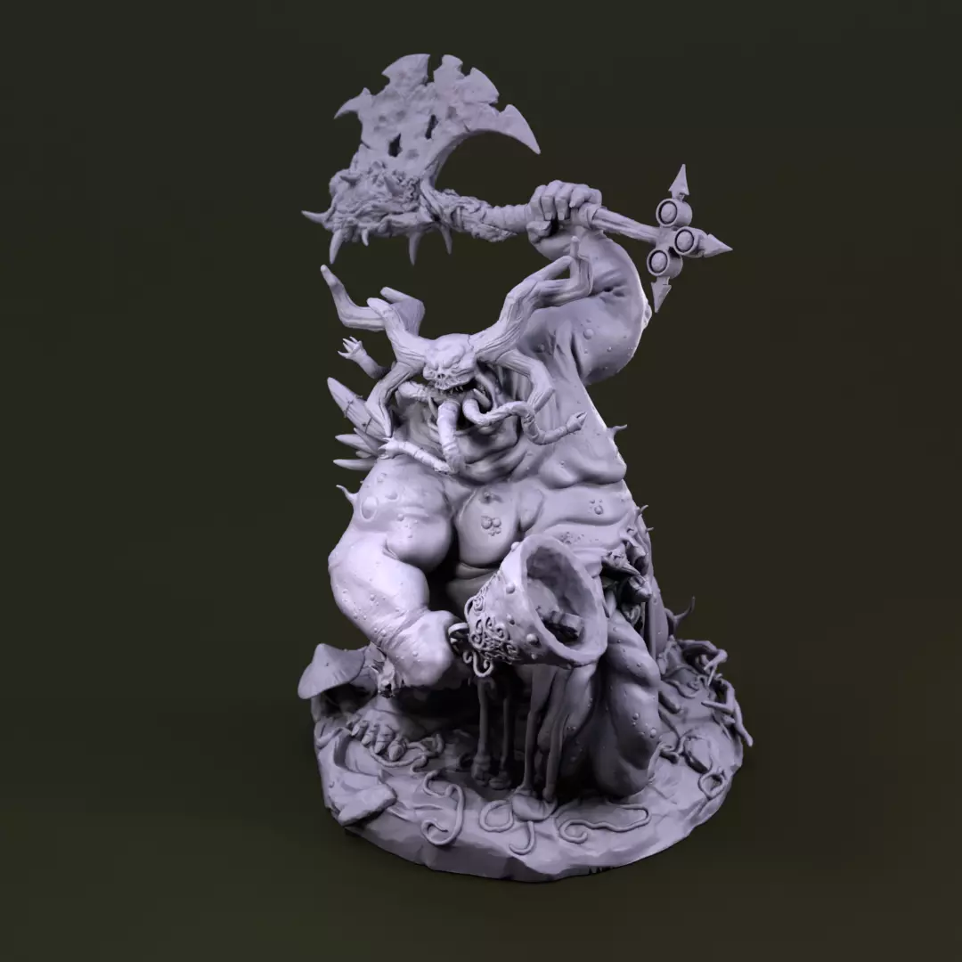 Rotfather Plague Demon 3D print model_0