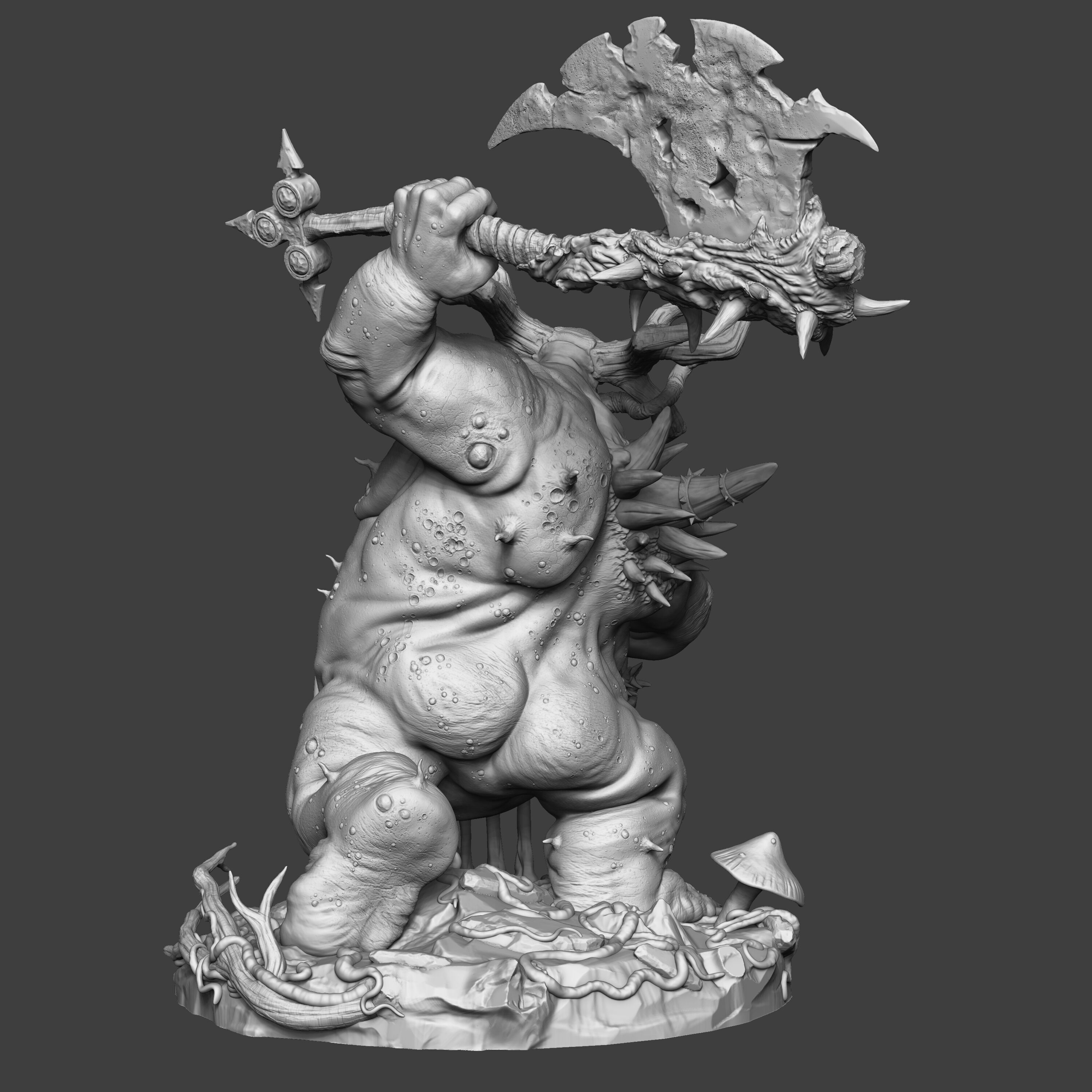 Rotfather Plague Demon 3D print model_6