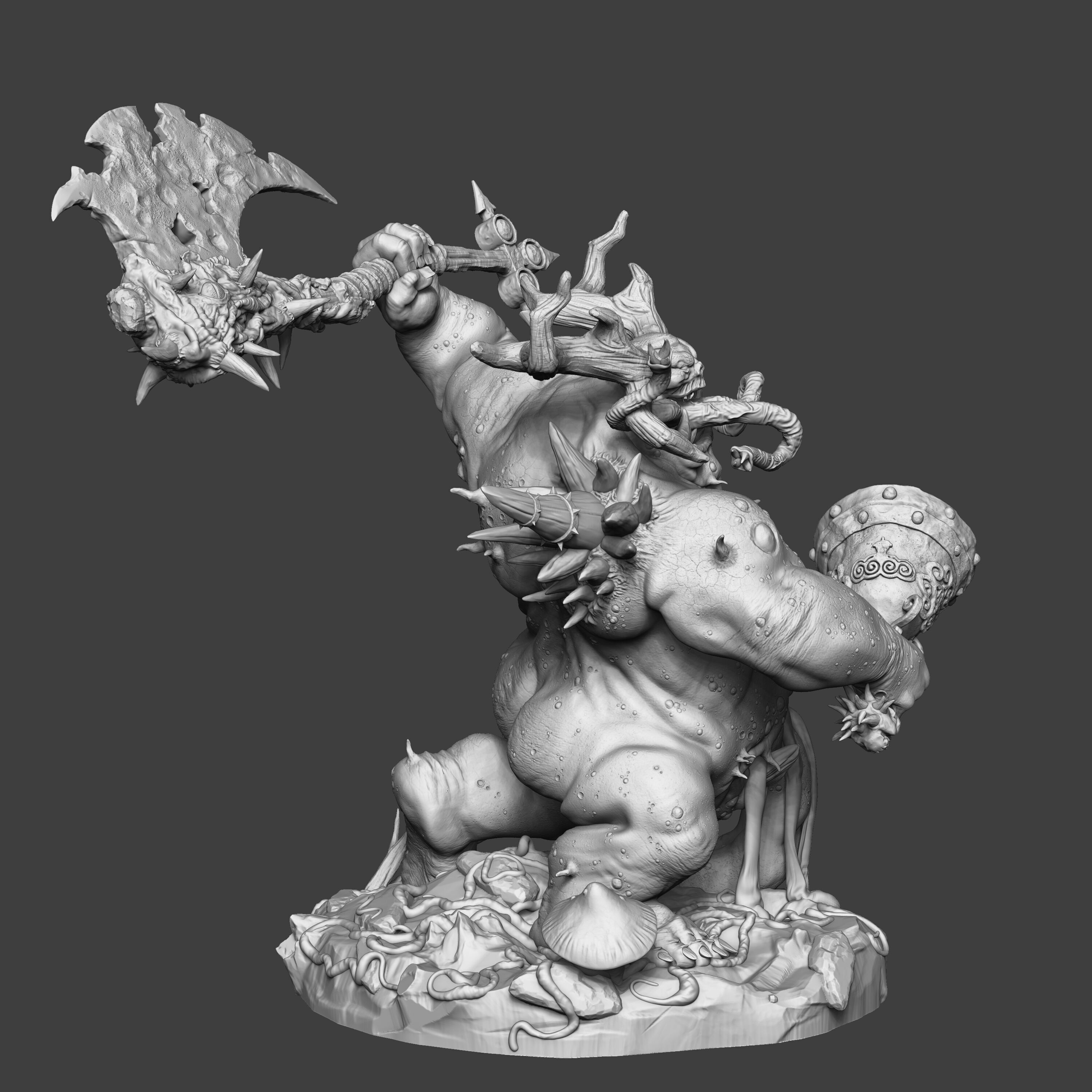 Rotfather Plague Demon 3D print model_7