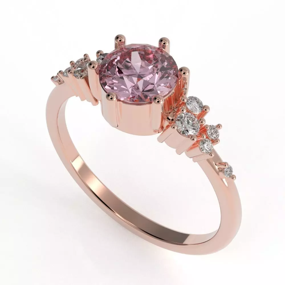 Engagement ring or Anilo de compromisse 3D print model