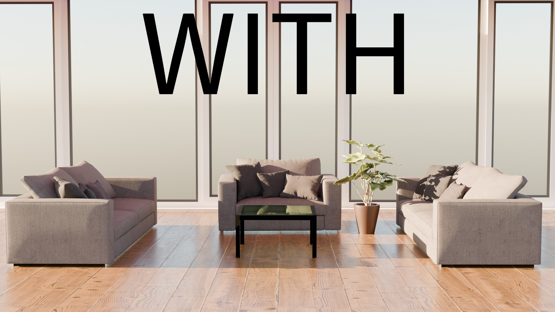 house plant 3D model_3