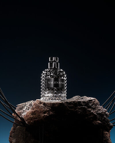 Valentino Perfume Product Scene Octane Render 3D model