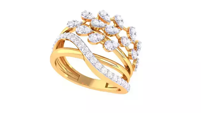  Women Ring MTL 3dm STL OBJ FBX Details
