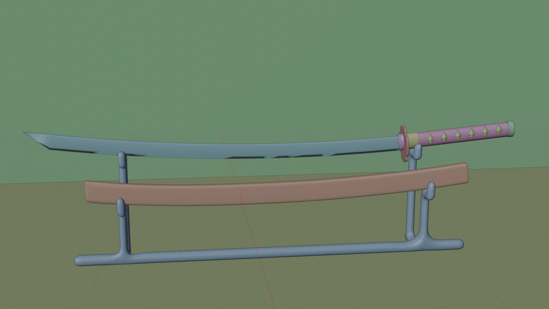 Katana 3D model_6