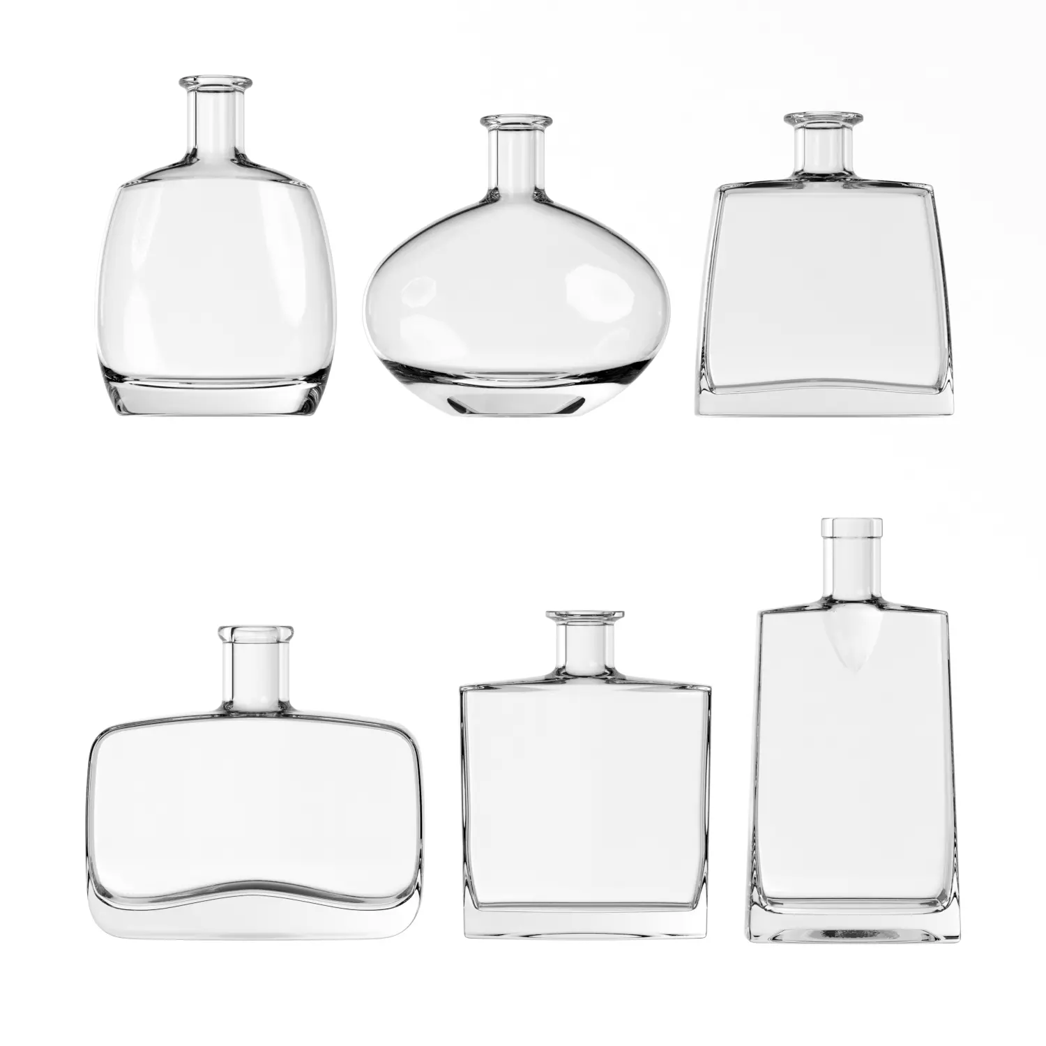 Saverglass Bottle Set 3D model