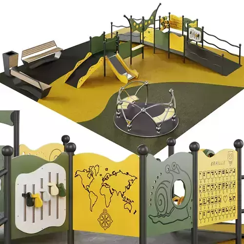 Inclusive playground Kajo by Interplay