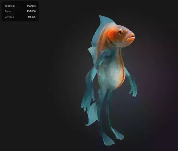 GoldFish man