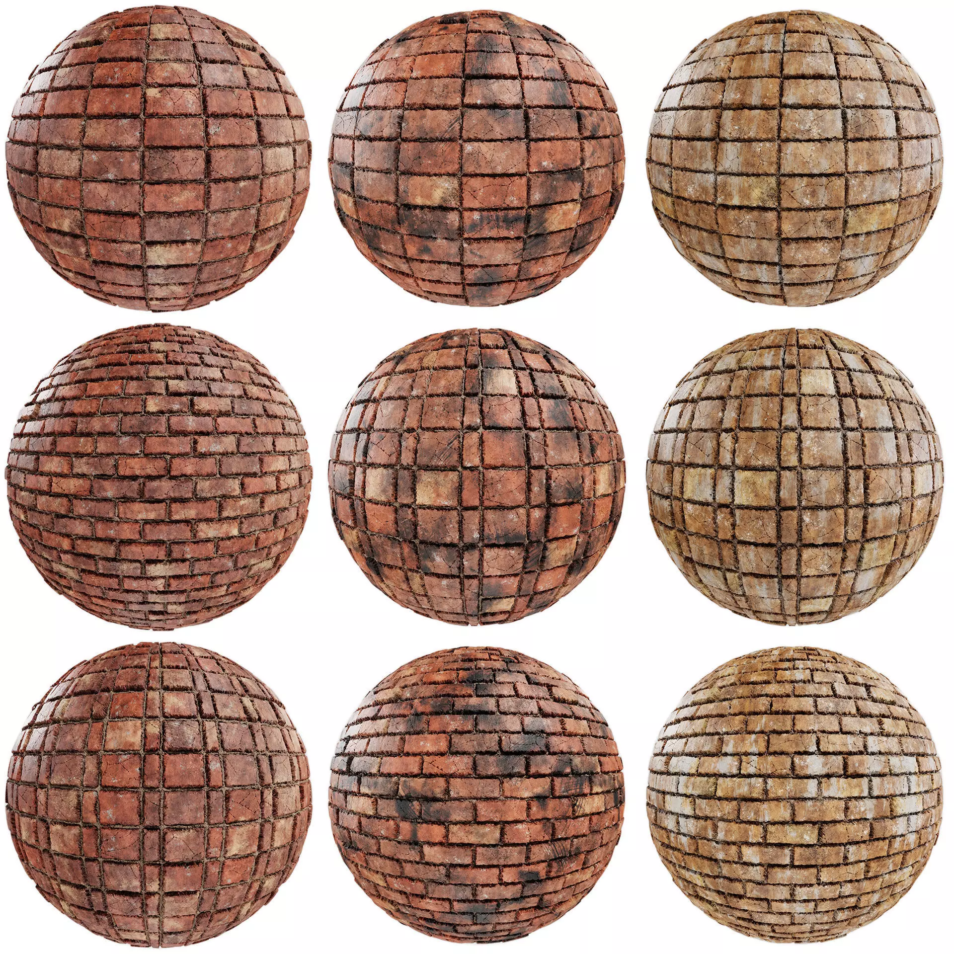 8K PBR Brick Wall Texture With Seamless High Quality Vol 1 Texture_0