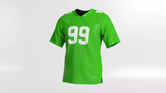 Jersey Low-poly 3D model
