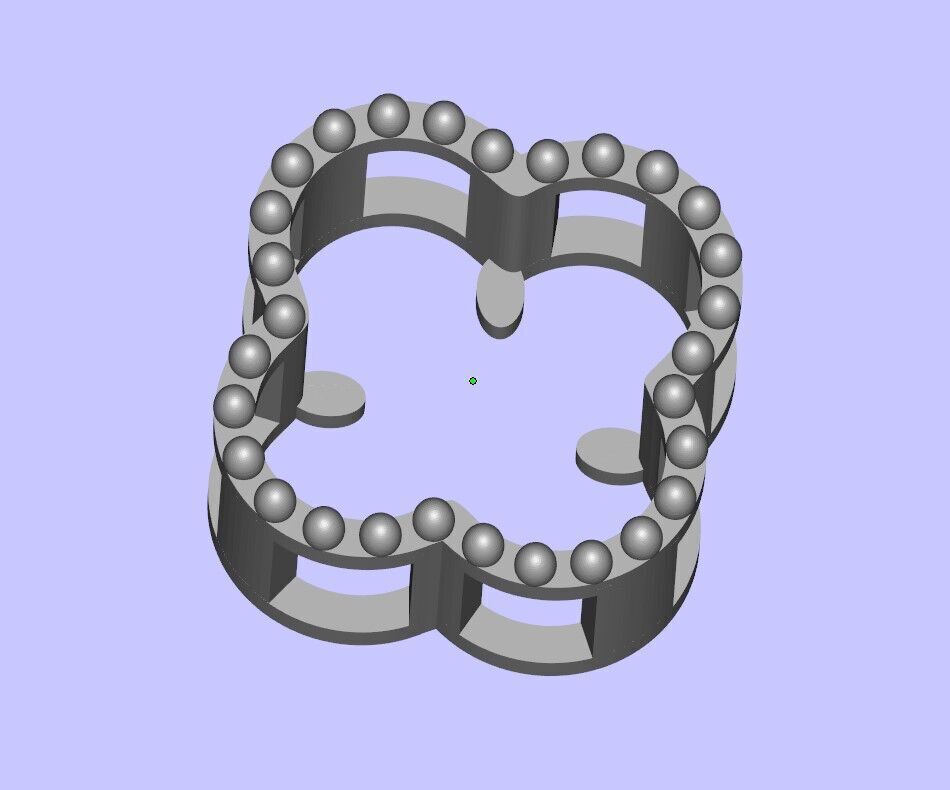 Vancleef Set 3D print model_6