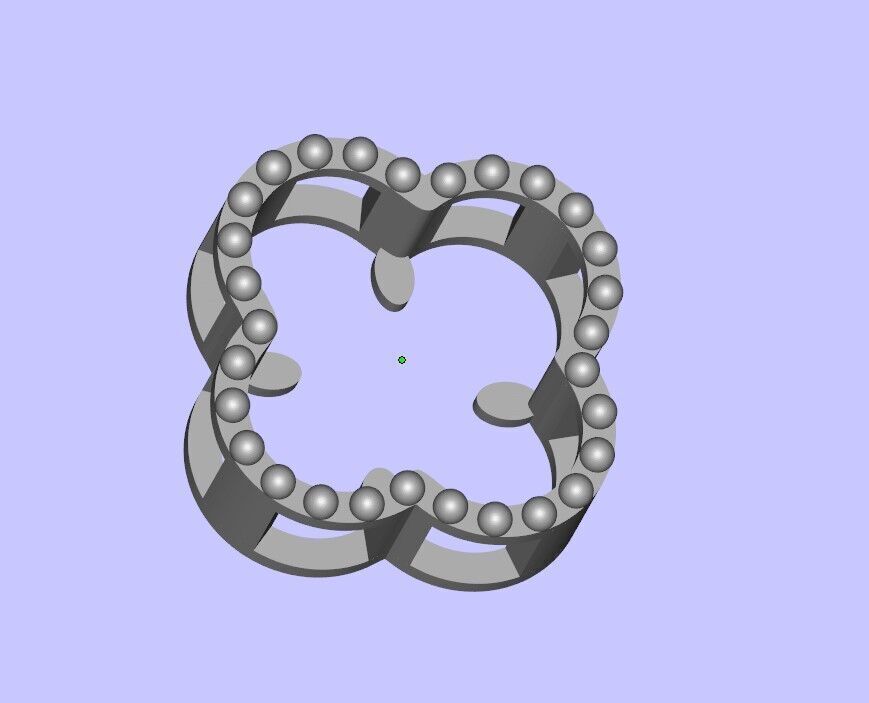 Vancleef Set 3D print model_5