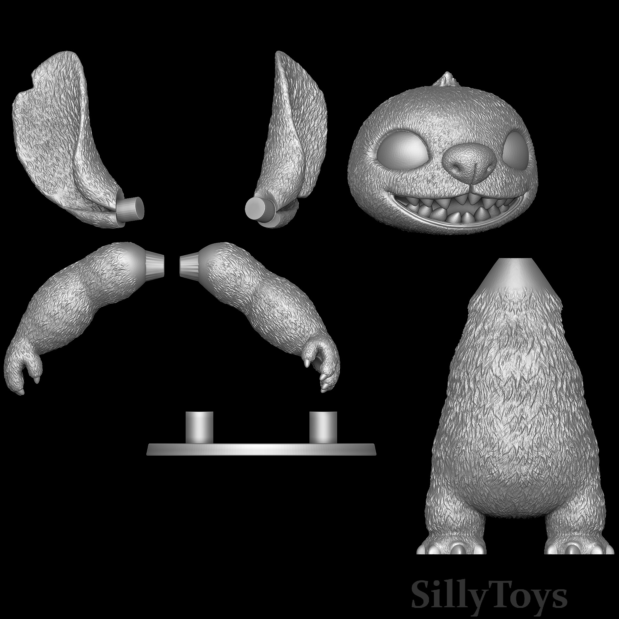 Stitch - Lilo Stitch 2025 3D print model_5