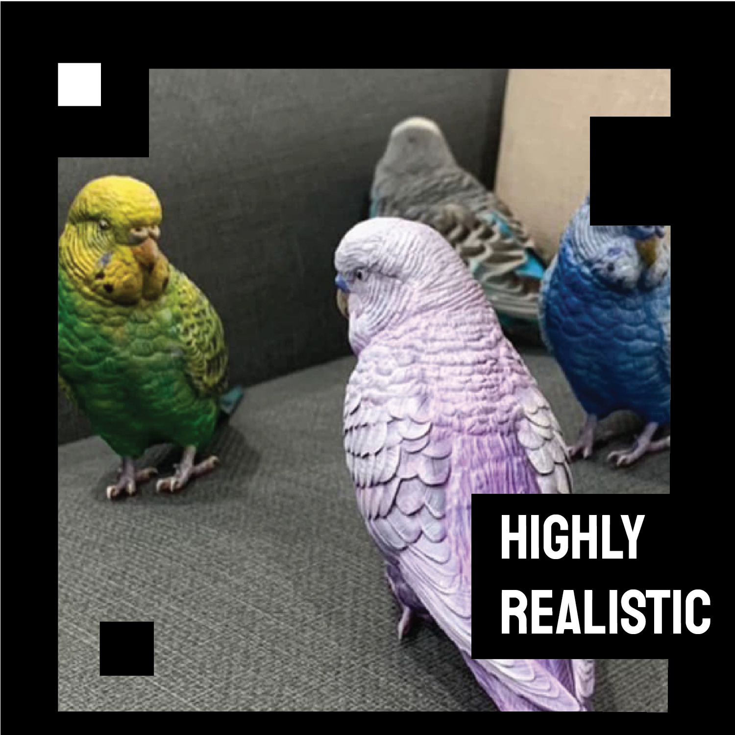 Budgie Stand version 3D print model_3