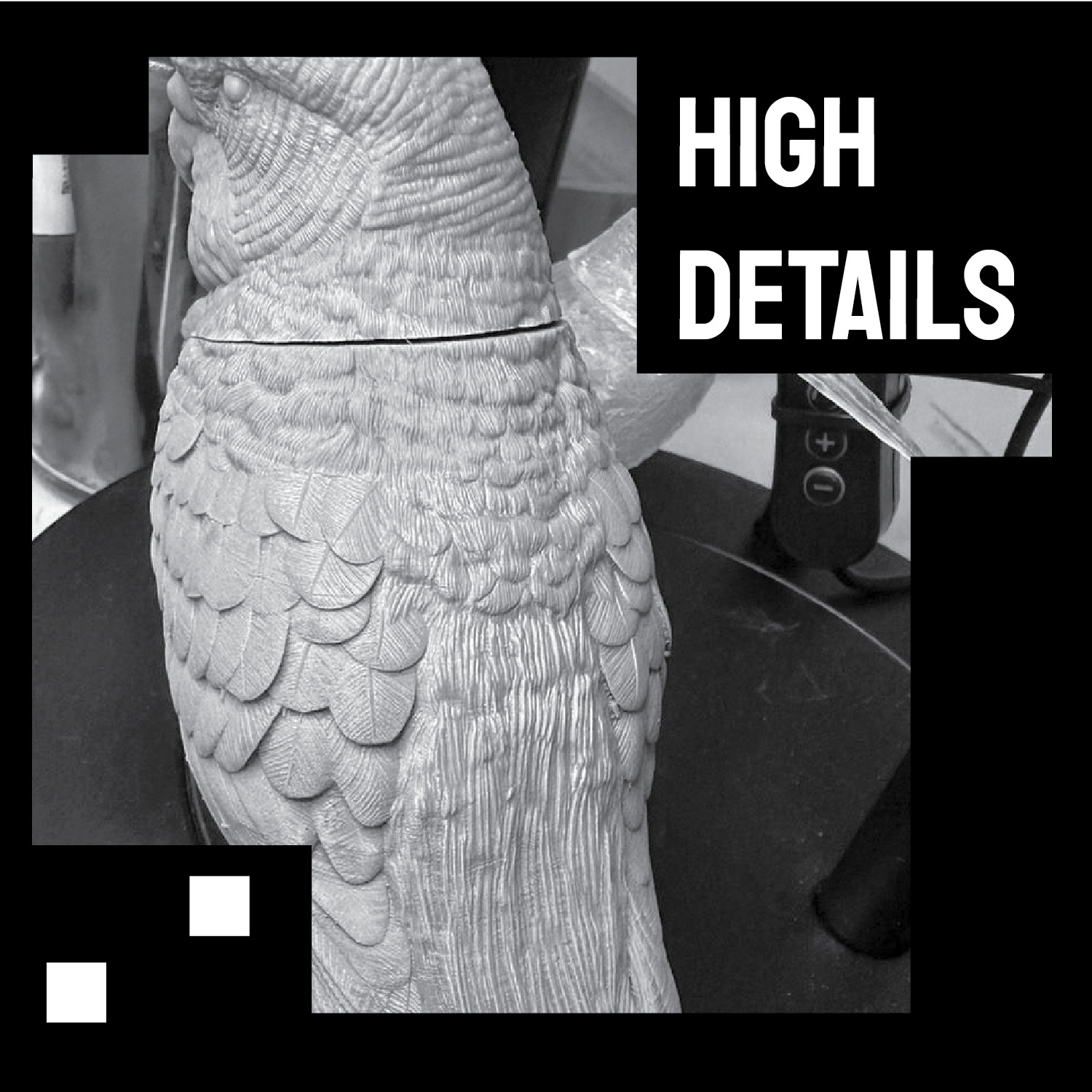 Budgie Stand version 3D print model_2