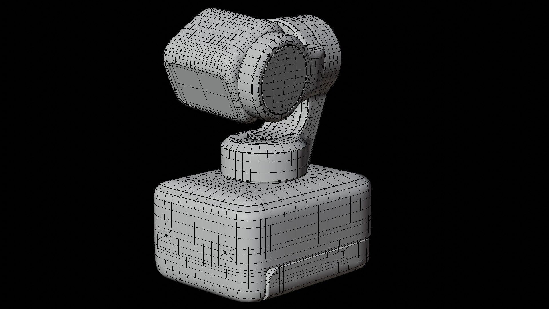 Insta360 Link Webcam Low-poly 3D model_20