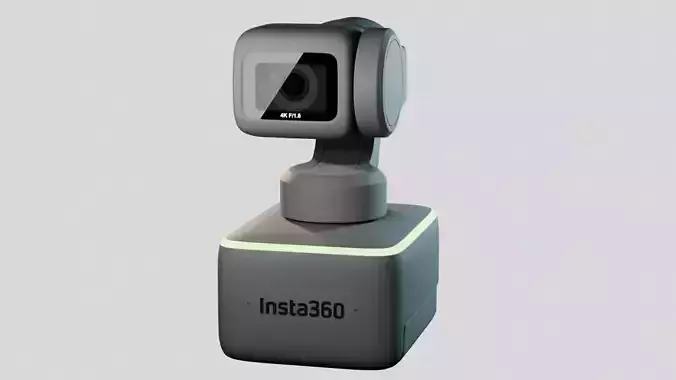 Insta360 Link Webcam Low-poly 3D model Insta360 Link Webcam Low-poly 3D model