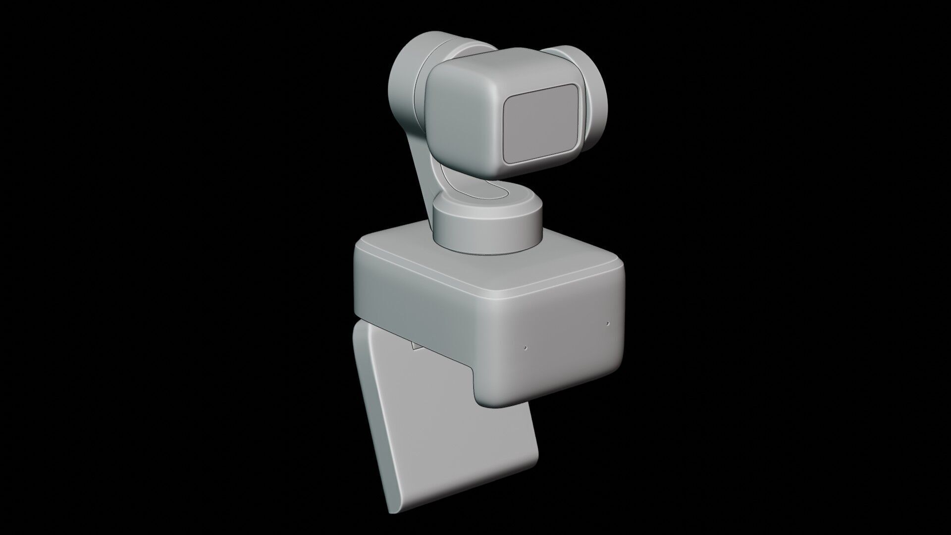 Insta360 Link Webcam Low-poly 3D model_17