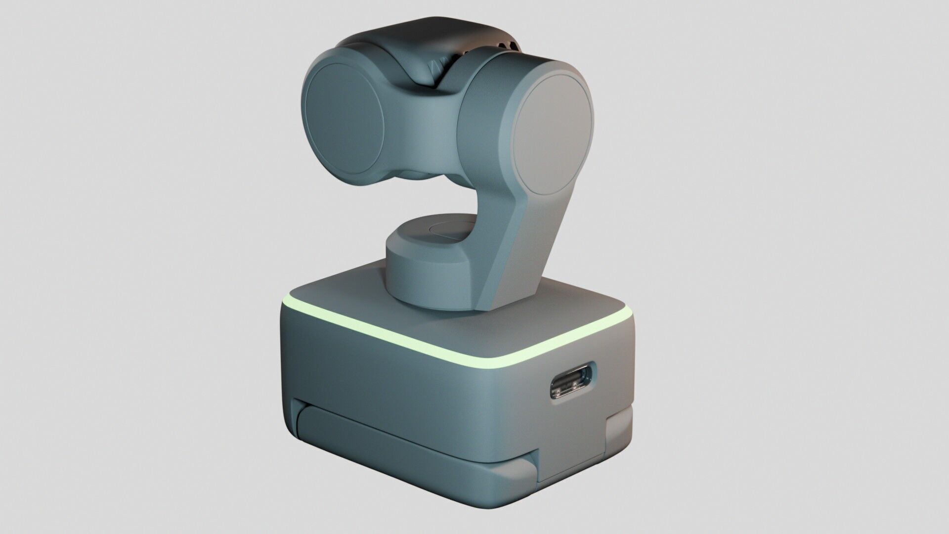 Insta360 Link Webcam Low-poly 3D model_6