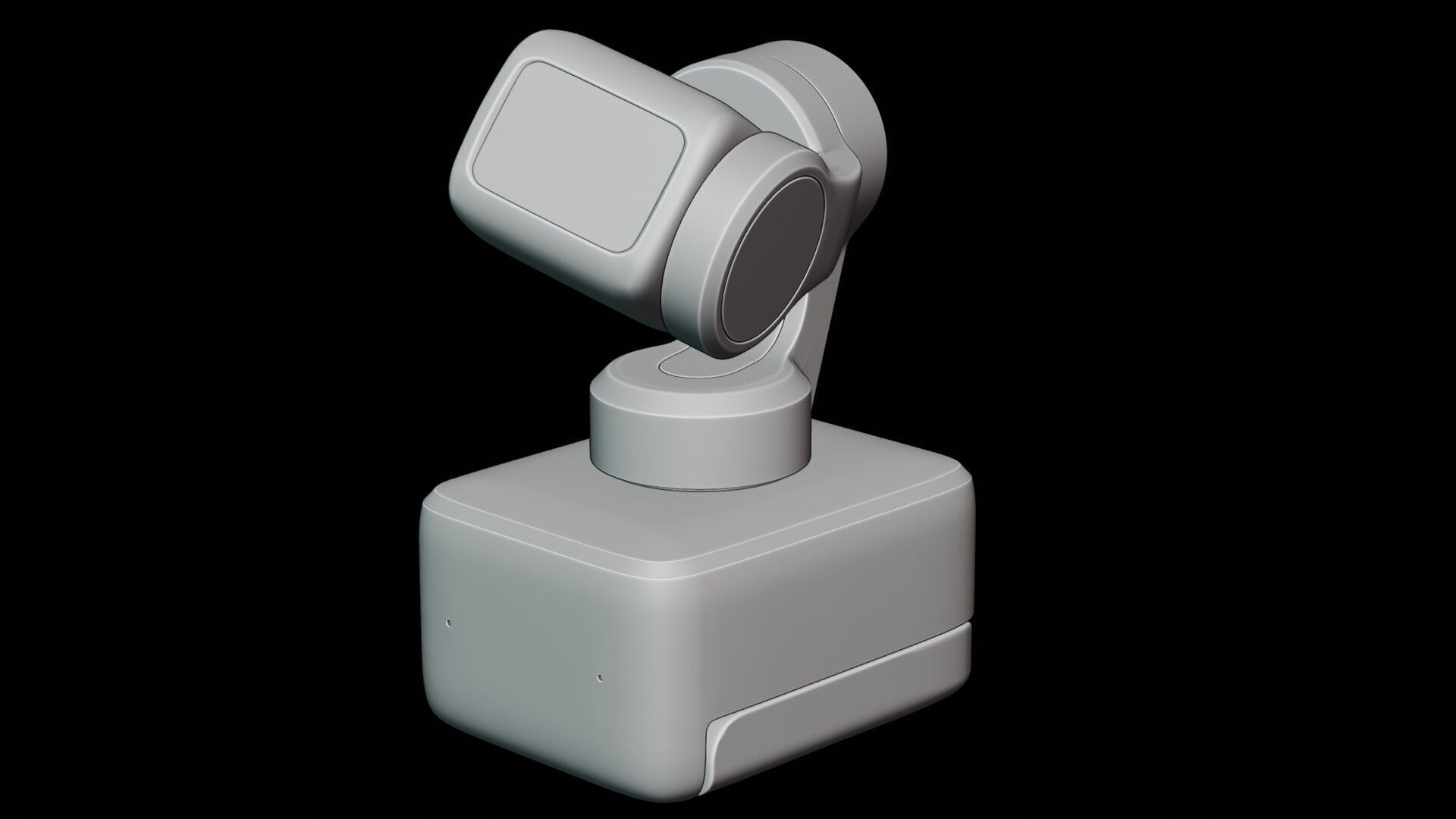 Insta360 Link Webcam Low-poly 3D model_13