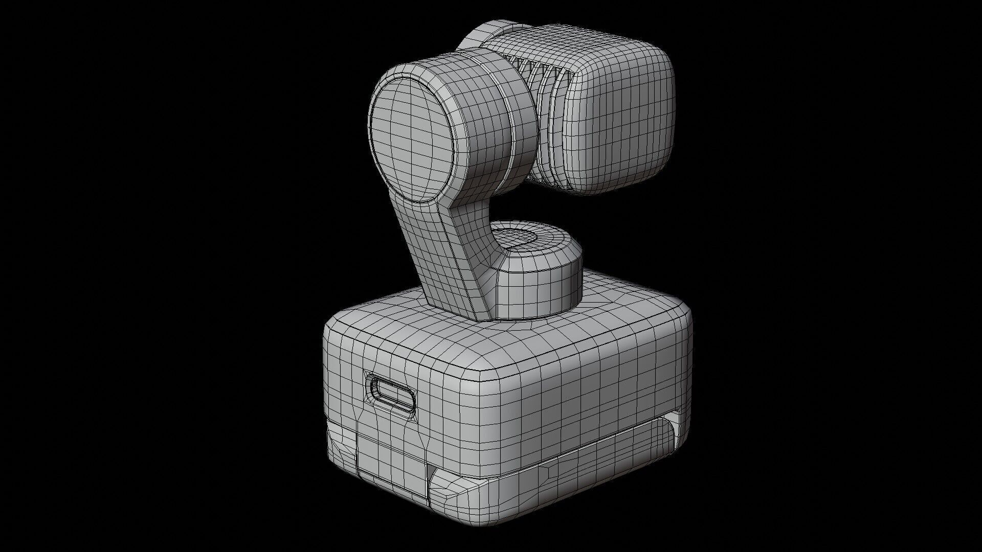 Insta360 Link Webcam Low-poly 3D model_24