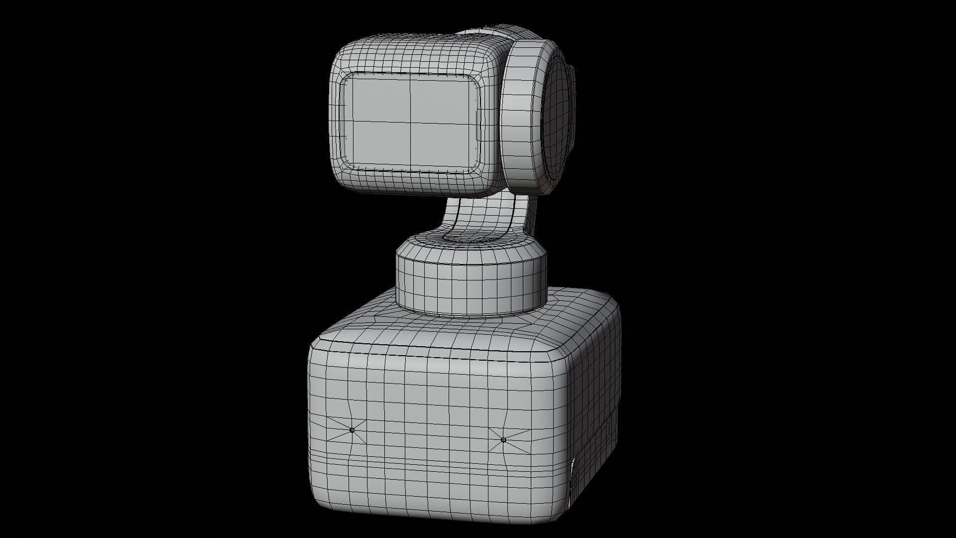 Insta360 Link Webcam Low-poly 3D model_18