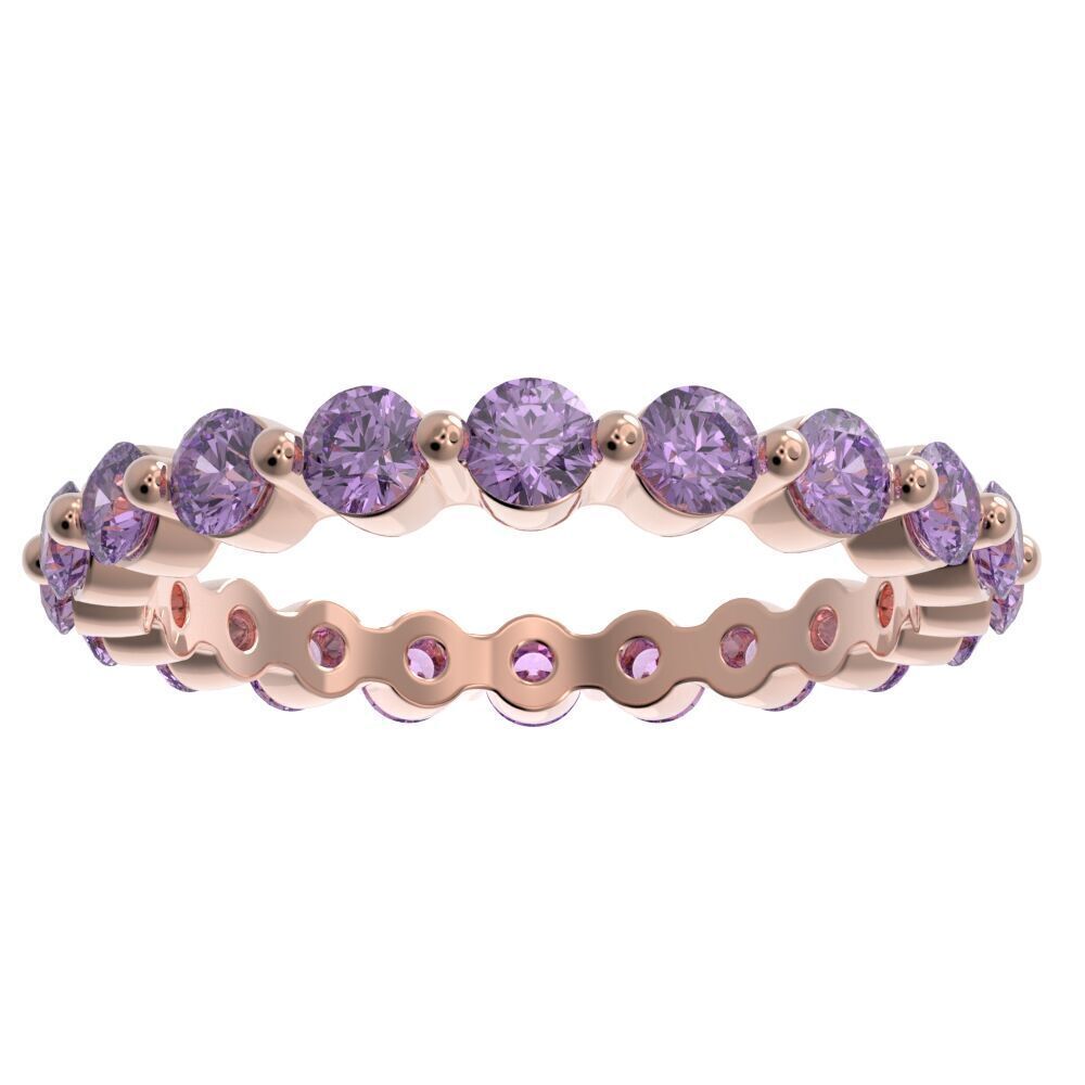 Full Eternity ring style 1 3D print model_1