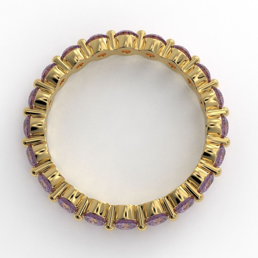 Full Eternity ring style 1 3D print model_22