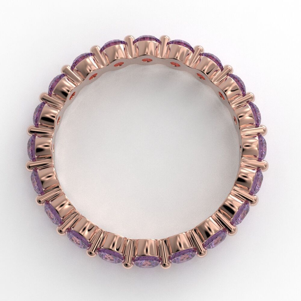 Full Eternity ring style 1 3D print model_5