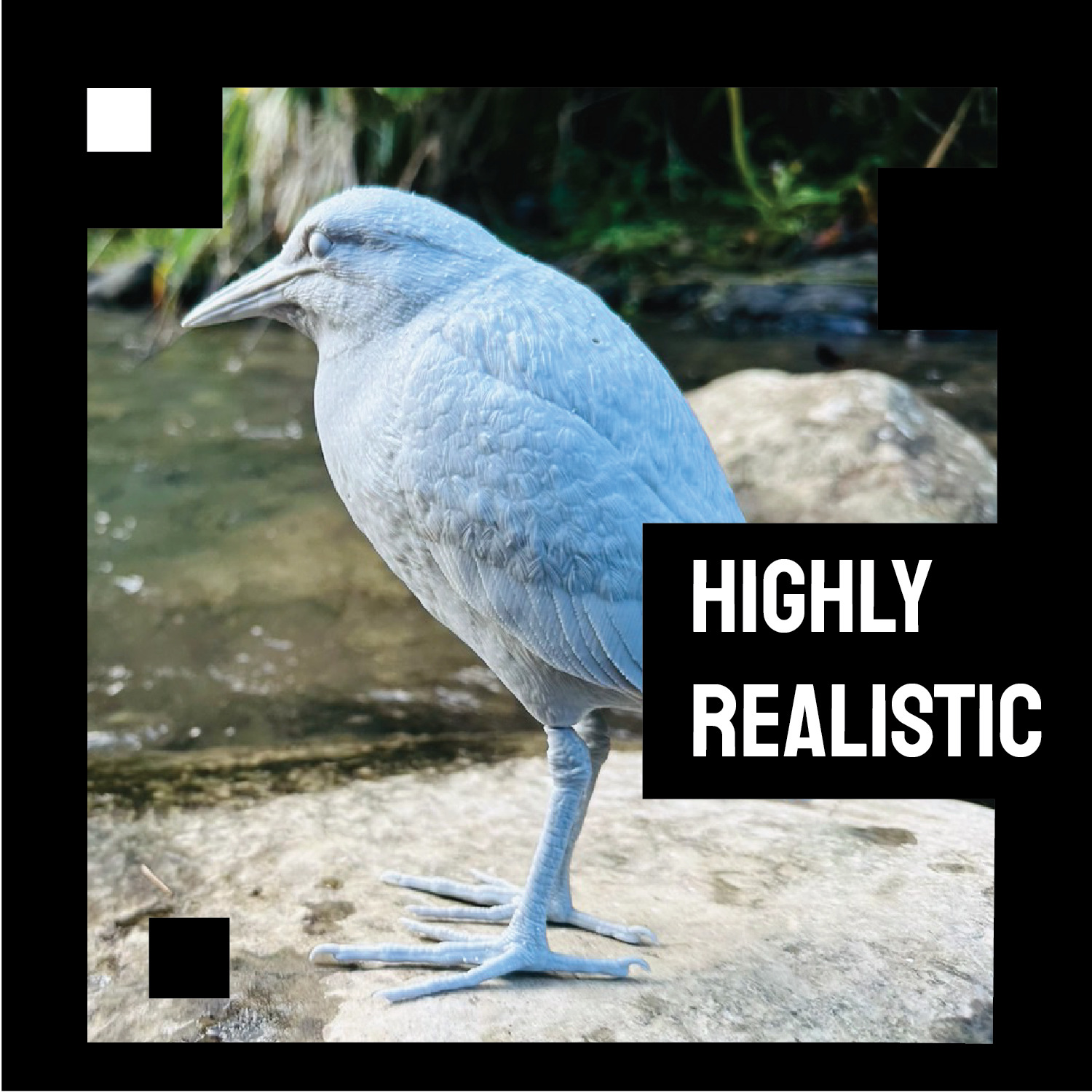 Night Heron Stand version 3D print model_3