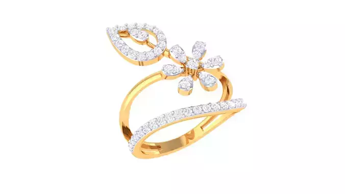  Women Ring MTL 3dm STL OBJ FBX Details