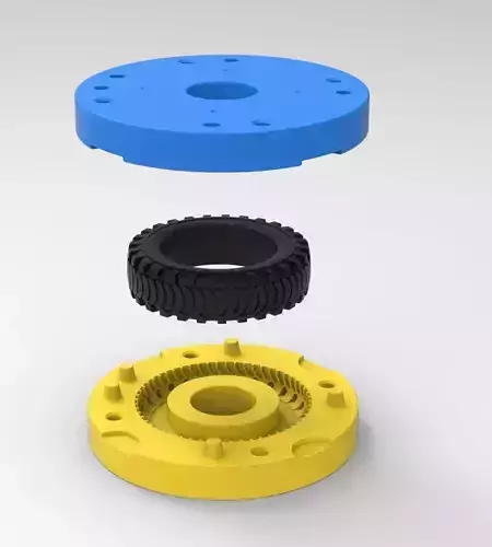 Mold for diecast tire 13 Scale 1 to 10 and 1 to 14 and 1 to 25