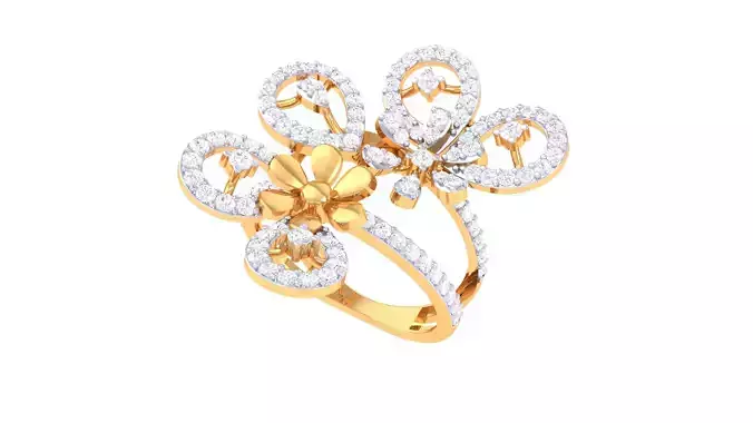  Women Ring MTL 3dm STL OBJ FBX Details