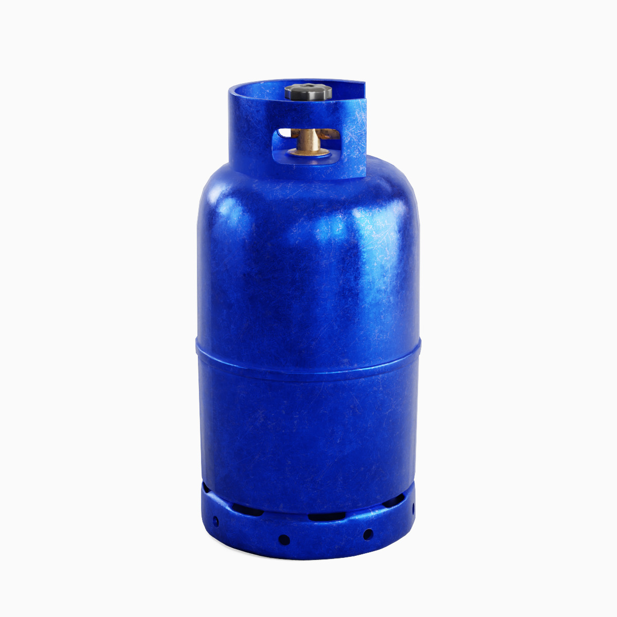 Gas Cylinder 03 3D model_1