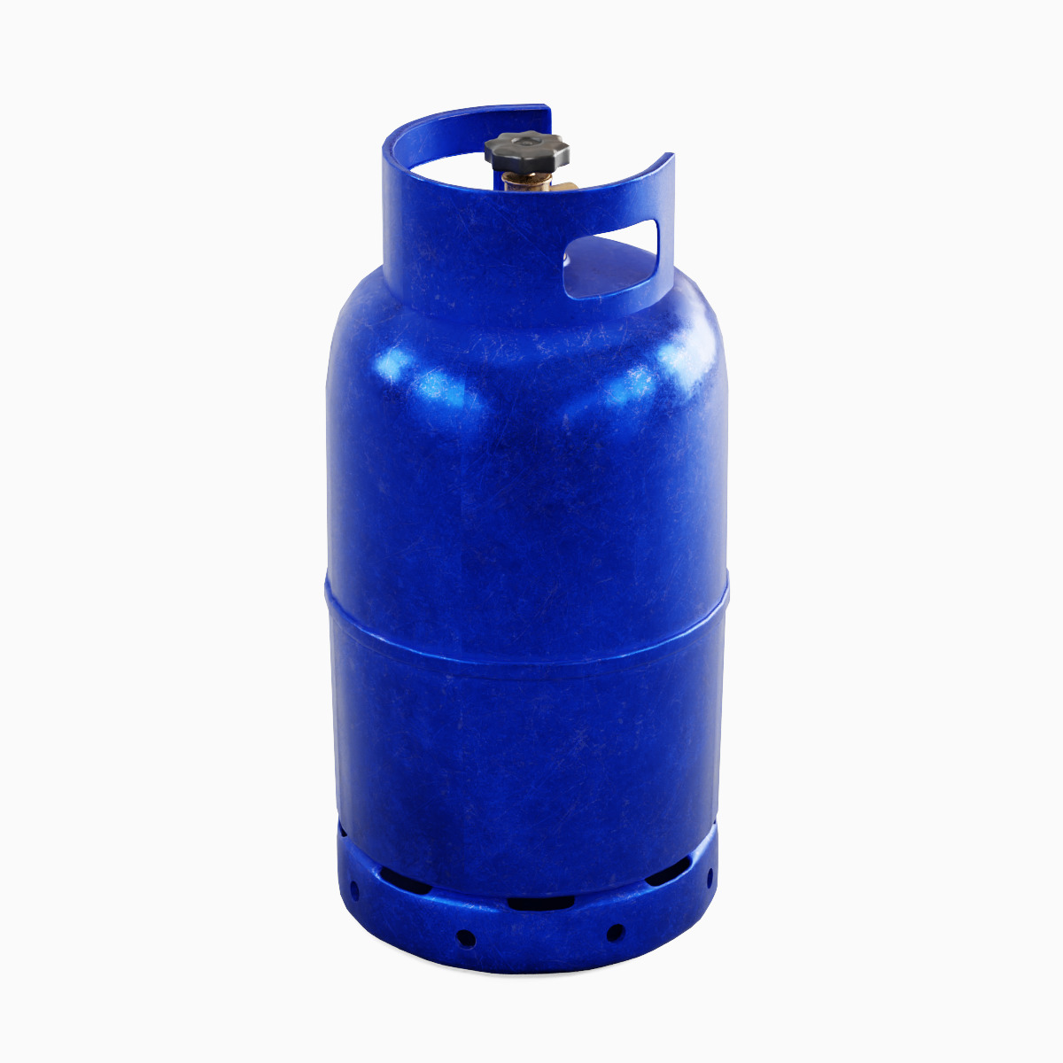 Gas Cylinder 03 3D model_5
