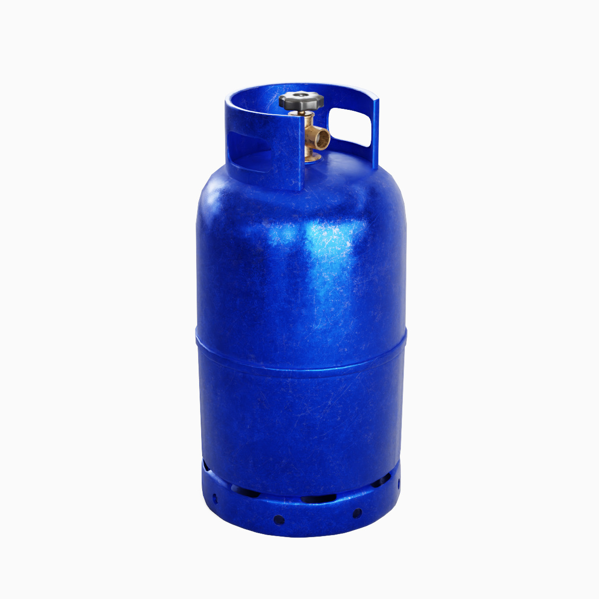 Gas Cylinder 03 3D model_3