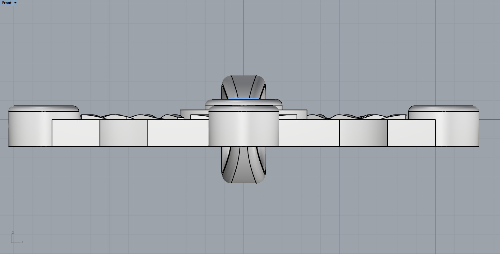 Celtic knot ornament cross model 778 3D print model_7