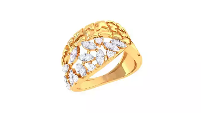  Women Ring MTL 3dm STL OBJ FBX Details