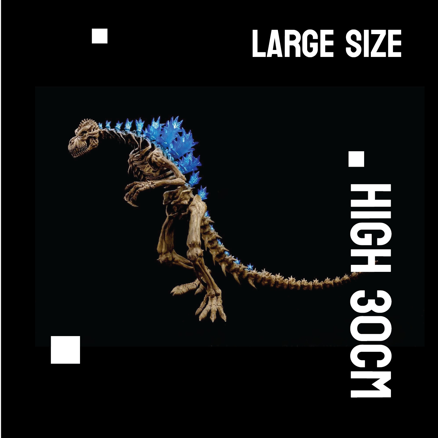 Godzilla skeleton 3D print model_2