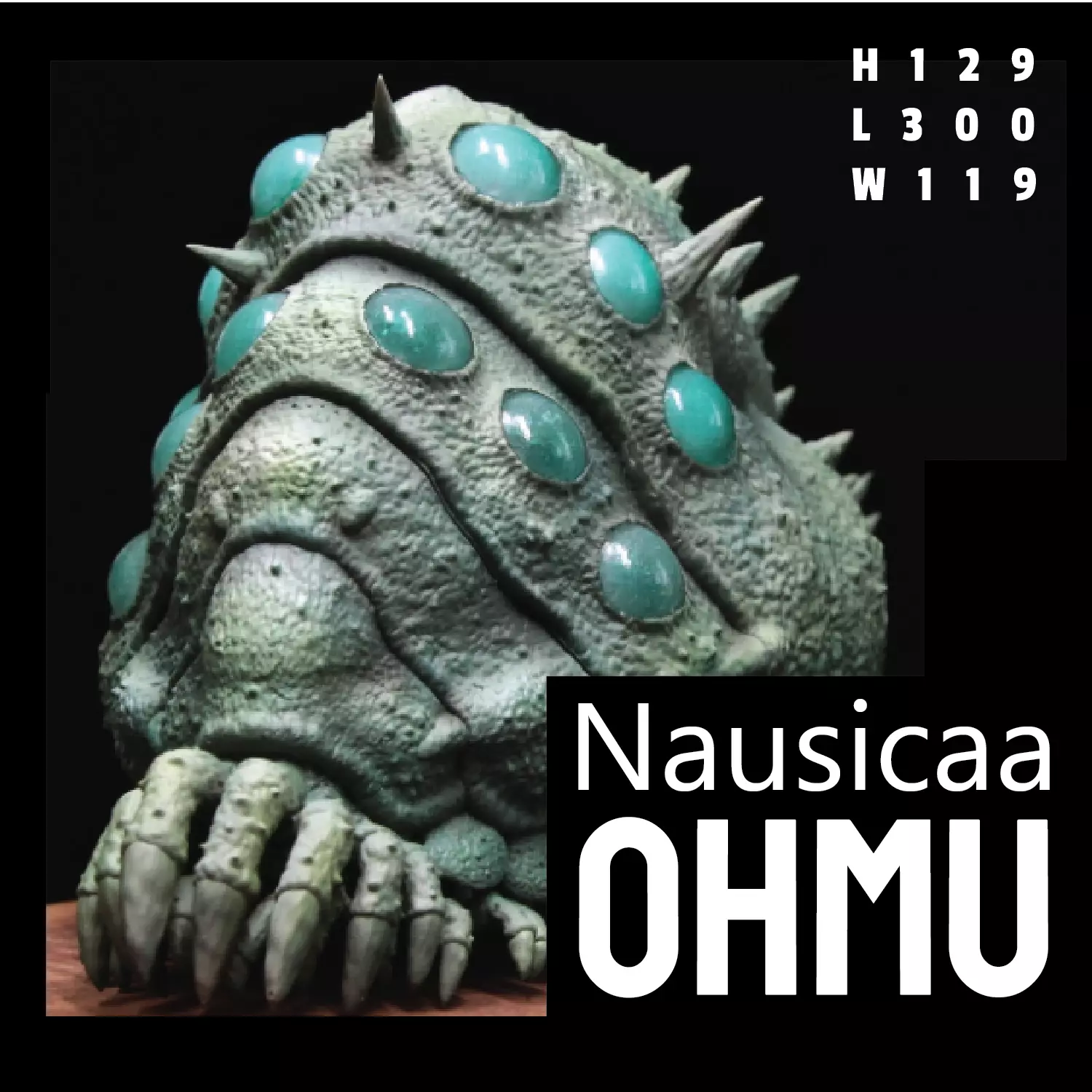 Nausicaa Ohmu 3D print model_0