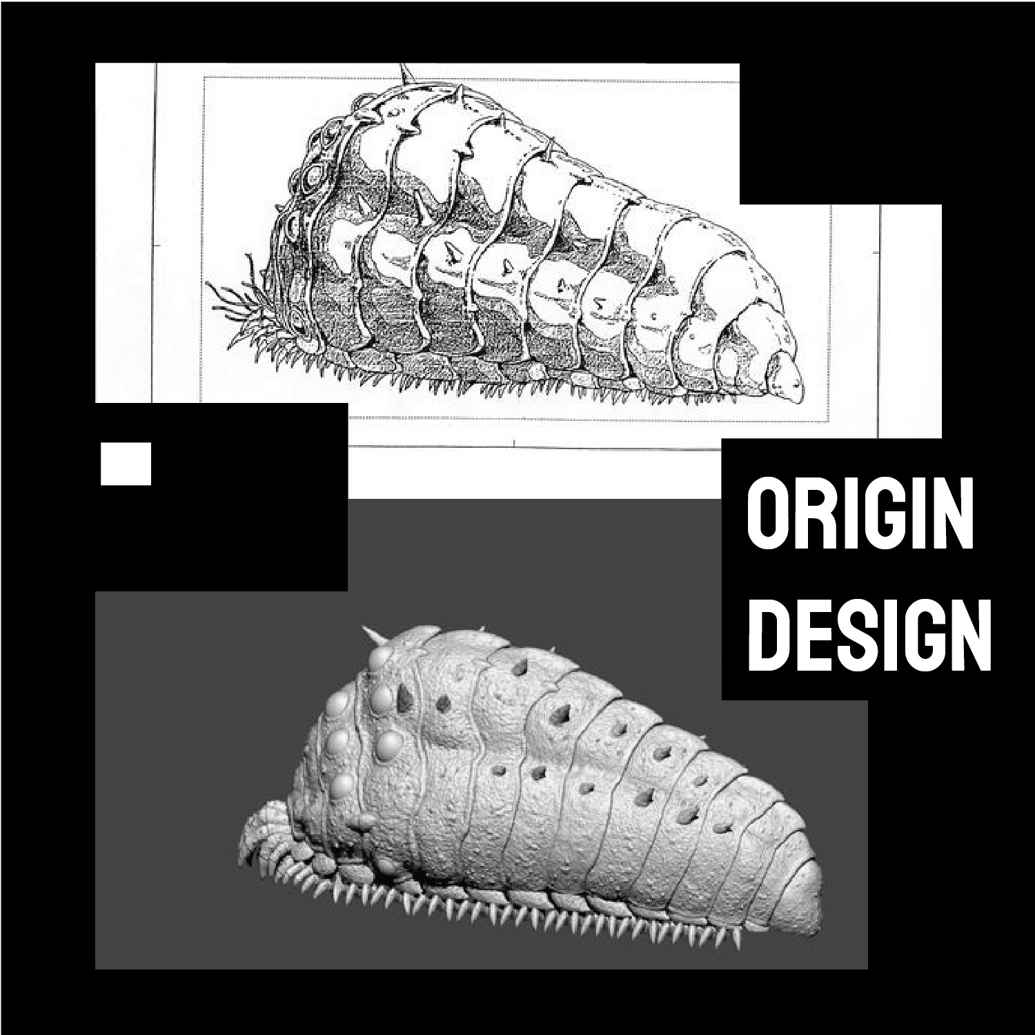 Nausicaa Ohmu 3D print model_1