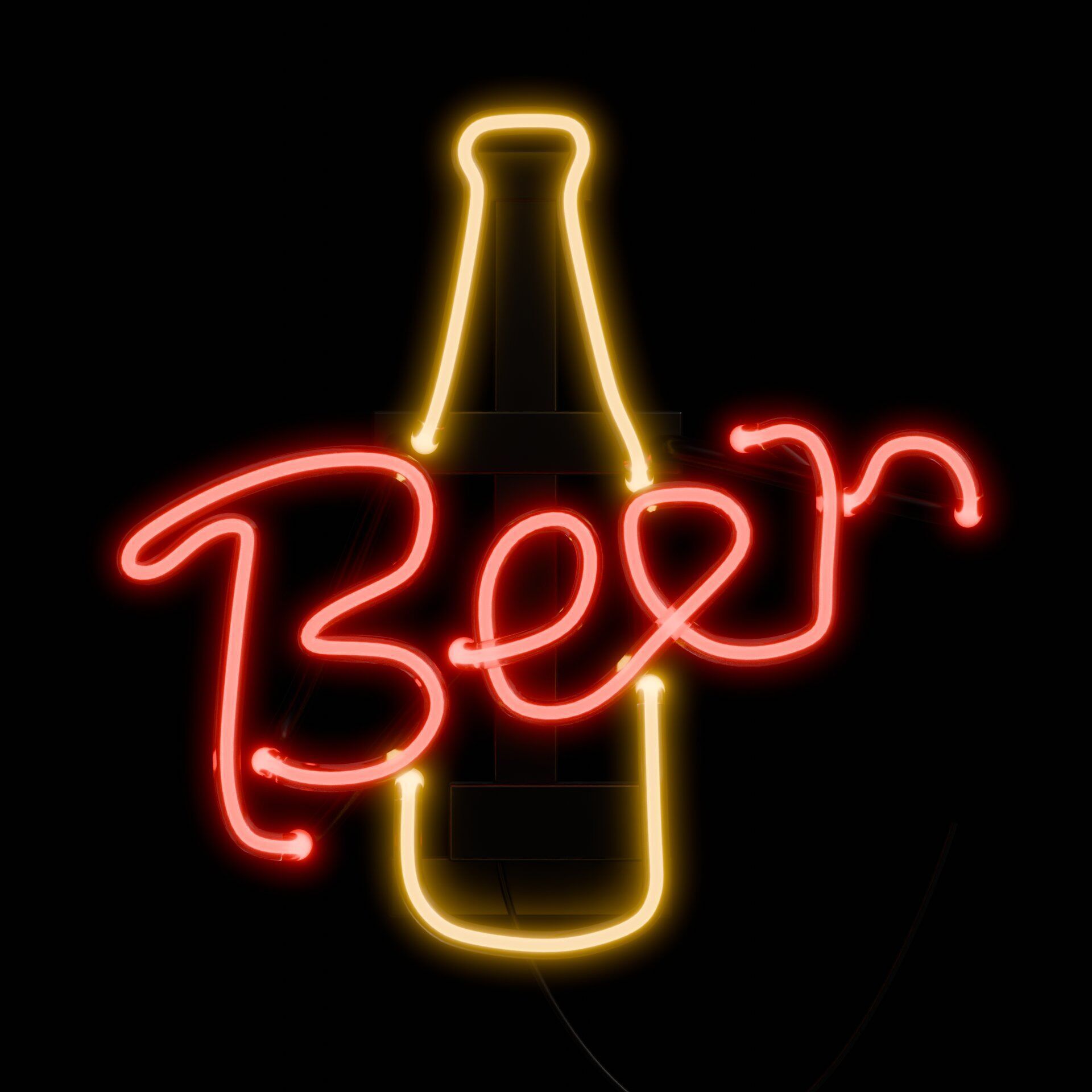 Neon Signs Asset Pack 3D model_15