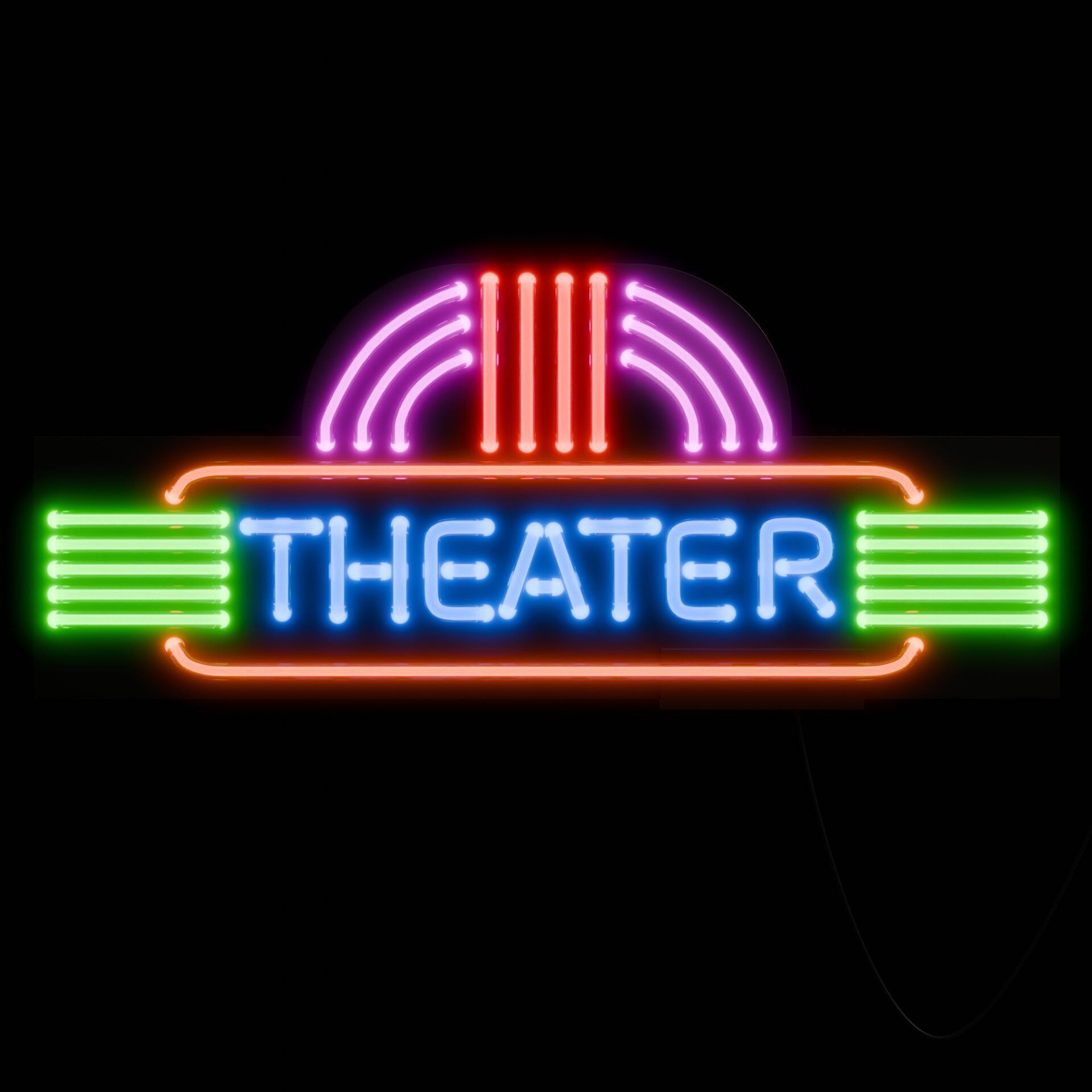 Neon Signs Asset Pack 3D model_36