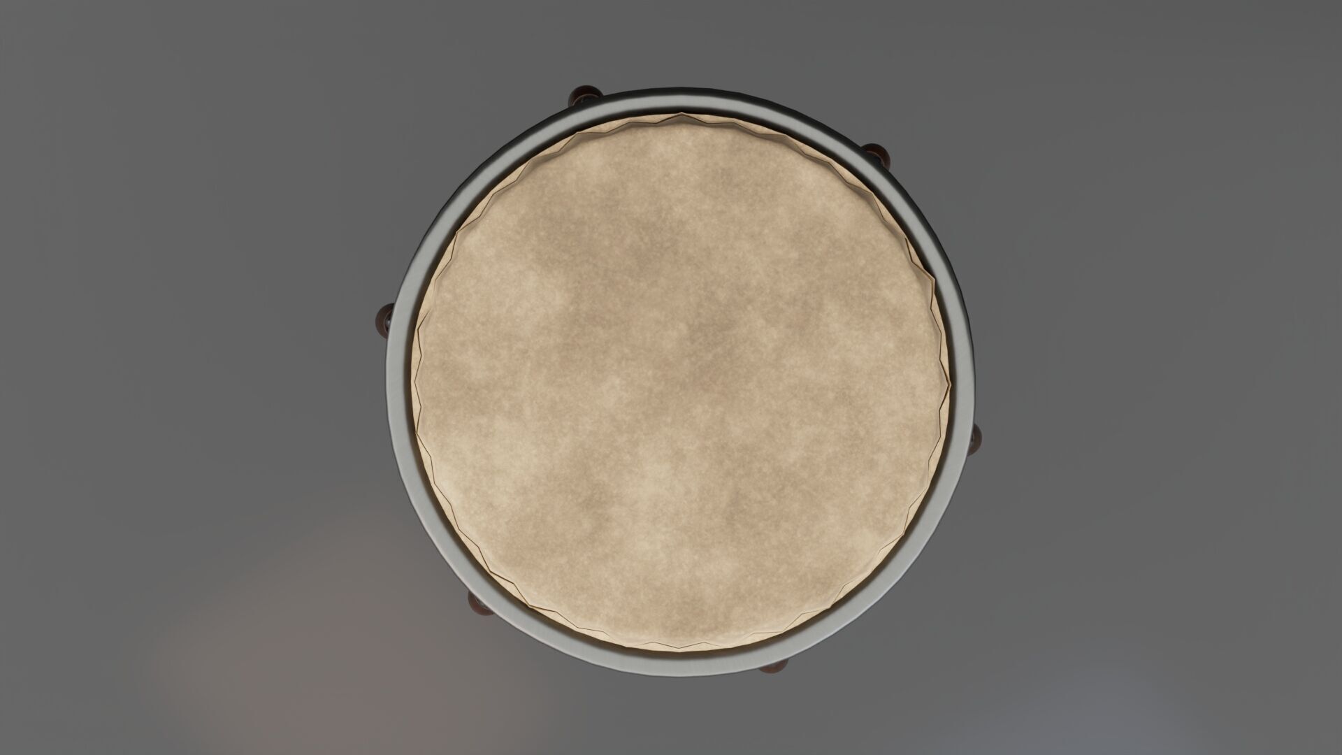 Conga Drum 3D model_3