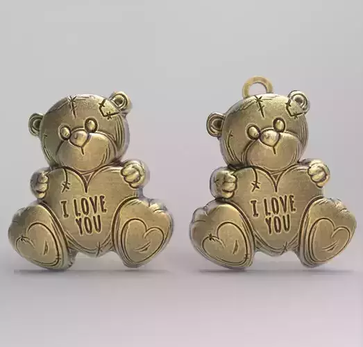 teddy say i love you decor 