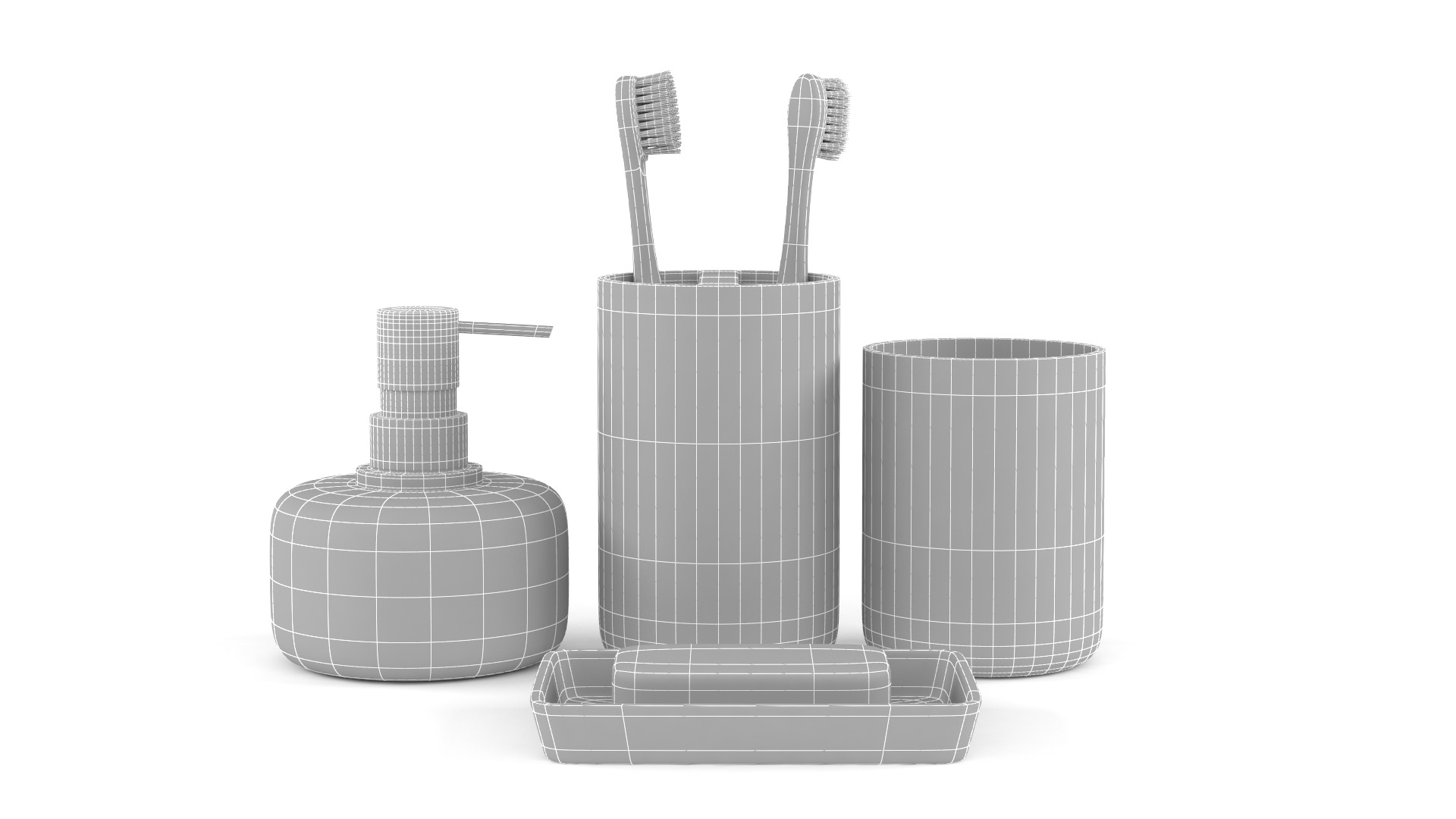 Bathroom Products 3D model_6