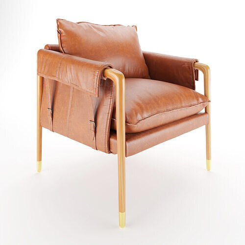 Havana Armchair 3D model