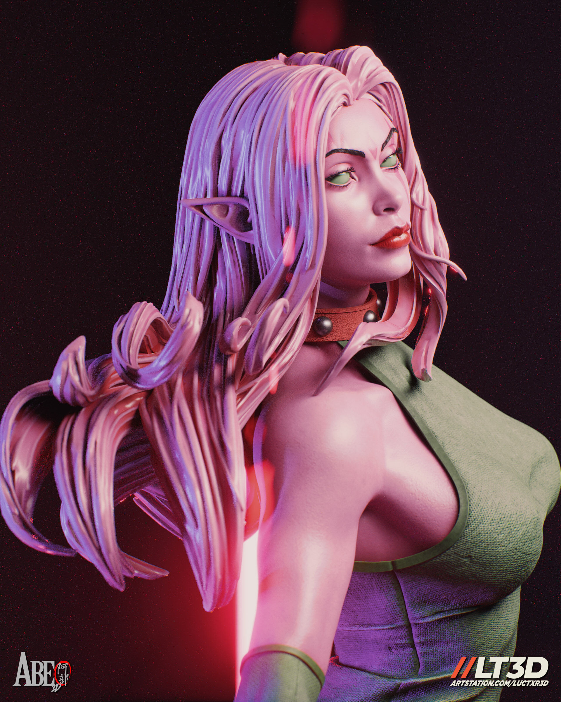 Blink 3D print model_1